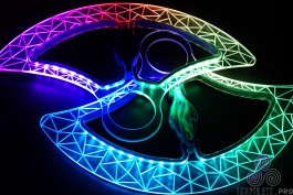 LED Fans Inspirate Geometrica