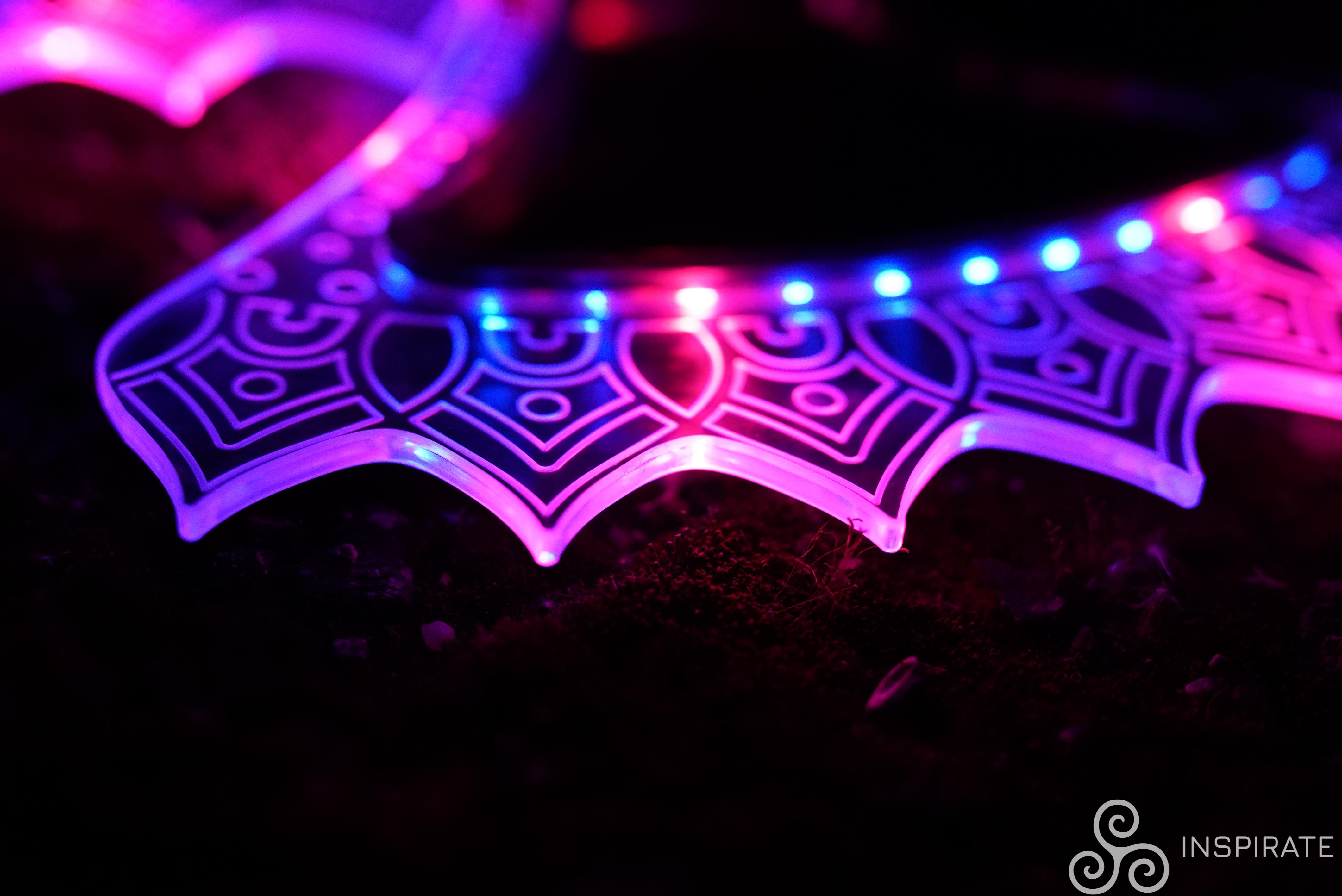 Practice Fan Frame Led LED Fans : LED Fans Solarshard