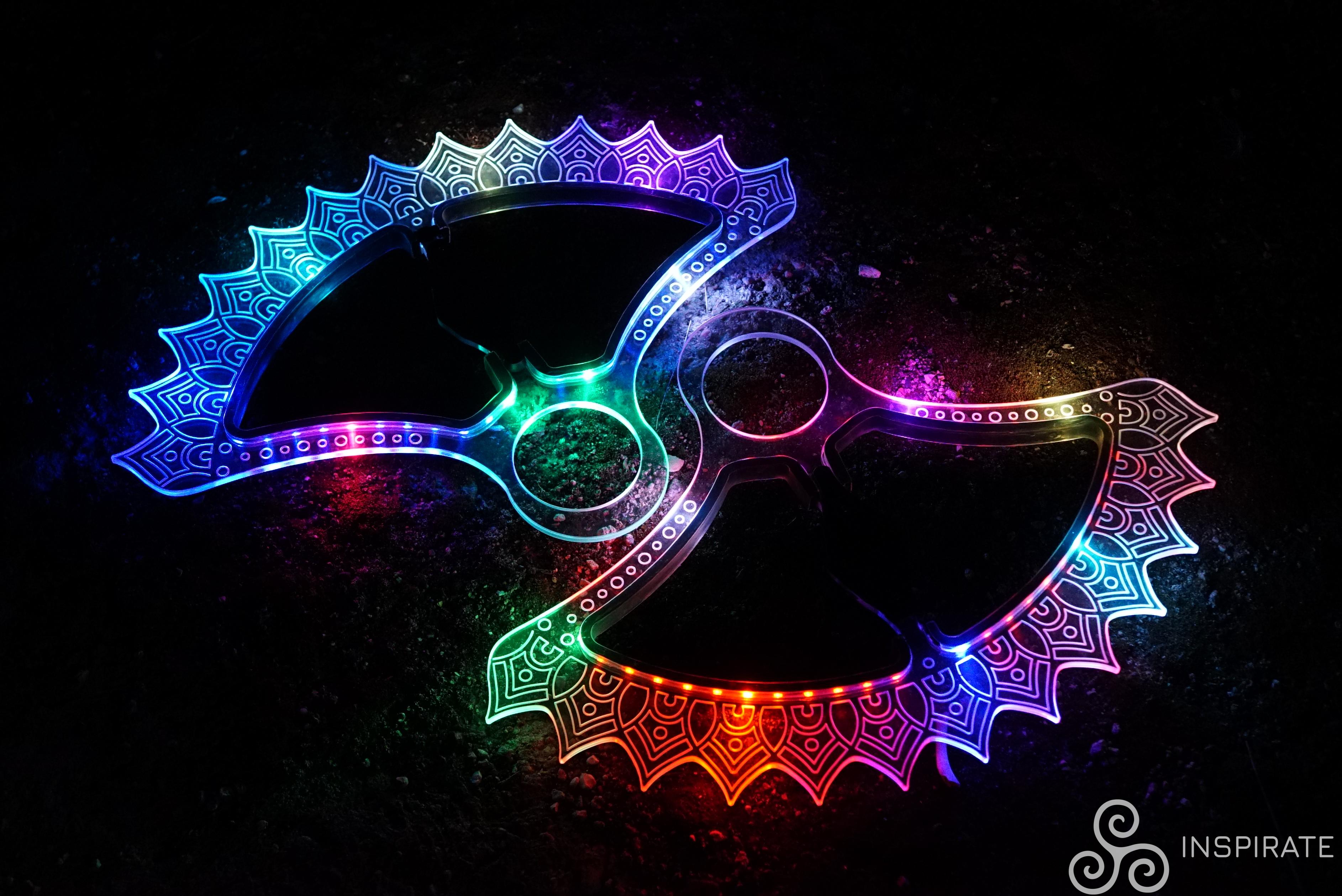 Practice Fan Frame Led LED Fans : LED Fans Solarshard