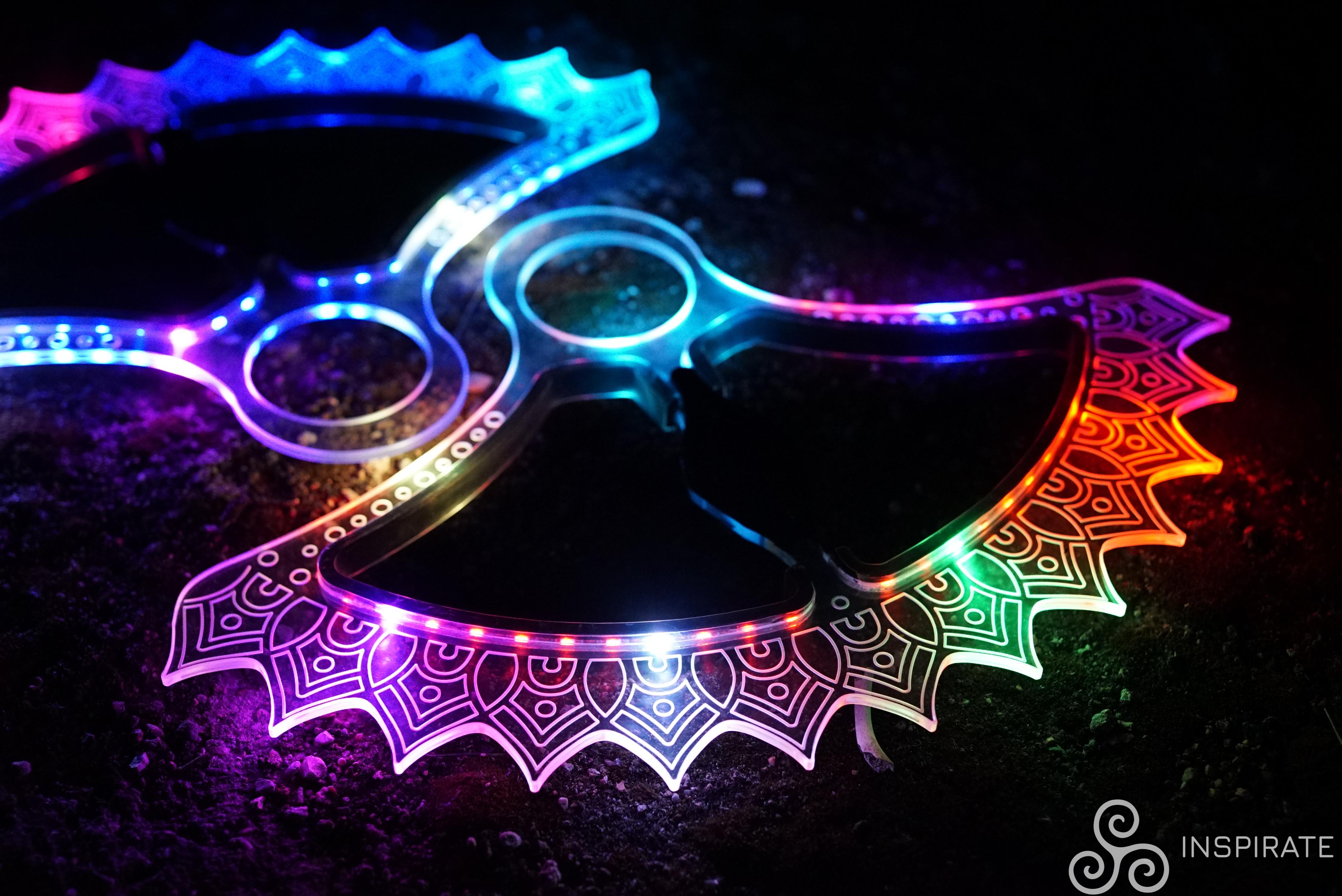 Practice Fan Frame Led LED Fans : LED Fans Solarshard