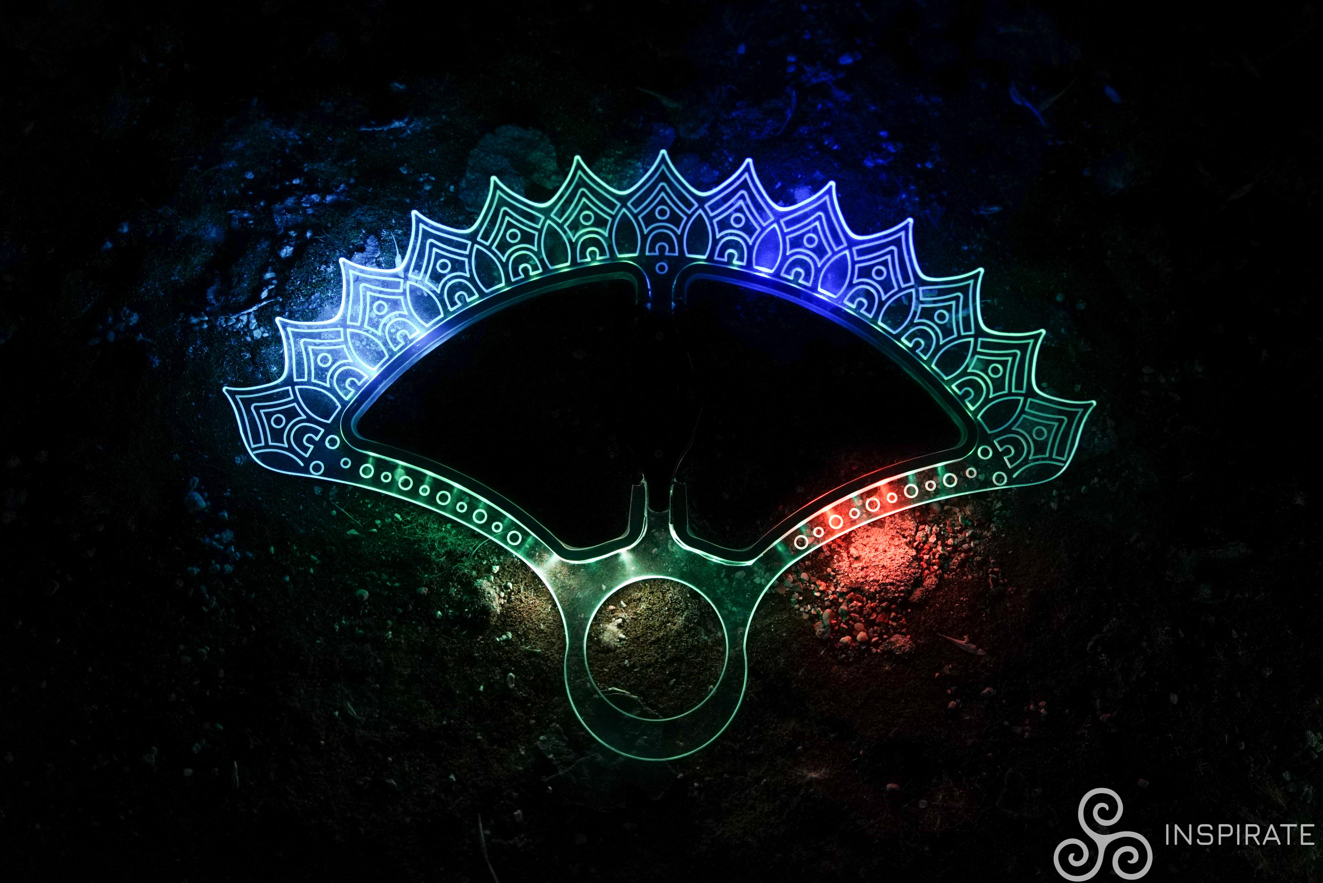Practice Fan Frame Led LED Fans : LED Fans Solarshard